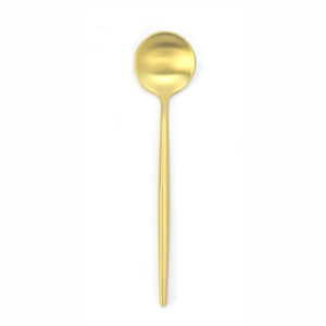 Natural Living Small Spoon, Gold