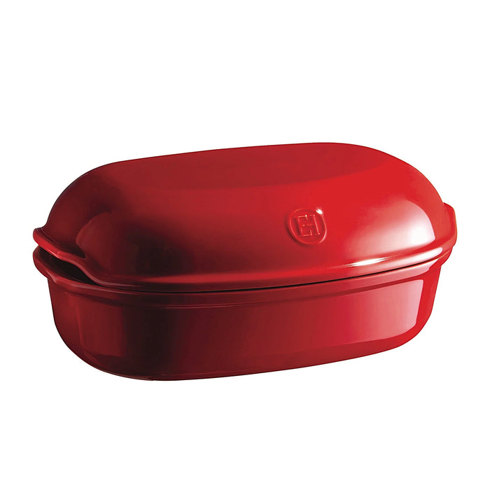 Emile Henry Artisan Bread Loaf Baker, Grand Cru (Red)