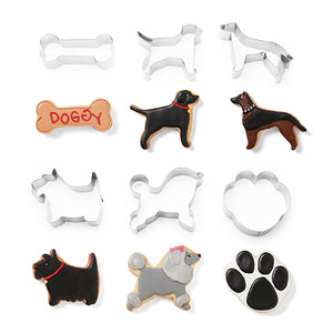 Fox Run Dogs Cookie Cutter Set