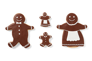 Fox Run Cookie Cutter Set, Gingerbread Family