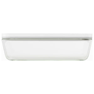 ZWILLING Fresh & Save Glass Vacuum Gratin Dish, White