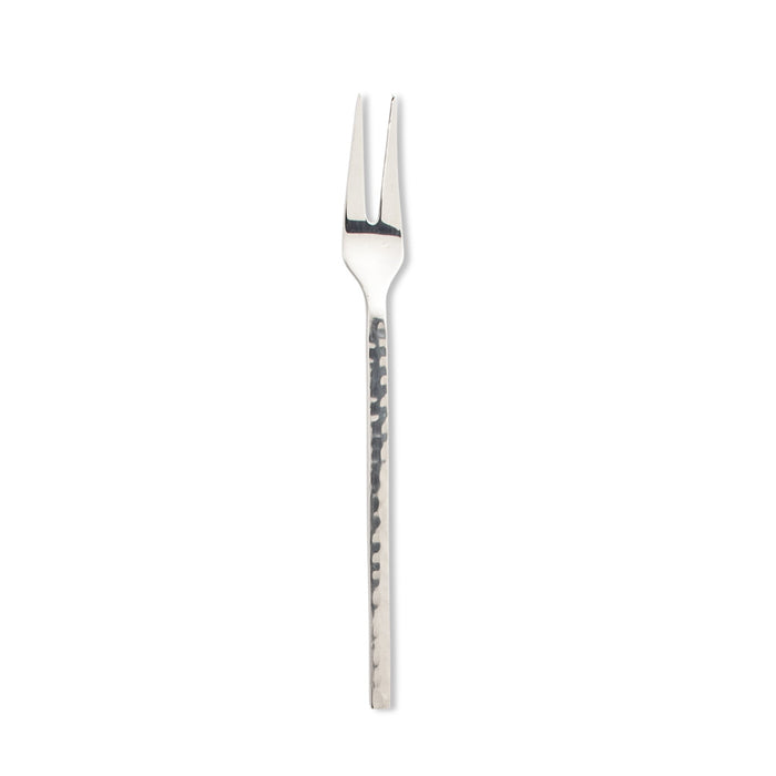 Abbott Cocktail Fork with Hammer Finish Handle