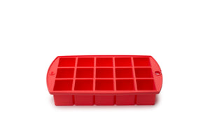 Tulz Mini Block Ice Cube Tray, Red