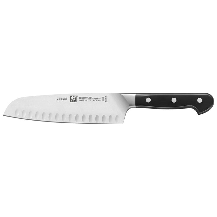 ZWILLING PRO Santoku Granton Knife 7 Inch