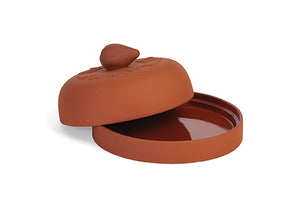 Fox Run Terra Cotta Garlic Baker 7-Inch