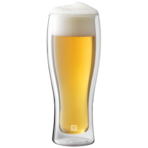 ZWILLING Sorrento Double-Wall Beer Glass Set of 2