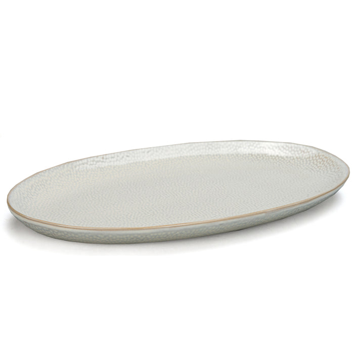 BIA TRUFFLES Oval Serving Platter, White