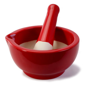 BIA Mortar & Pestle, Red