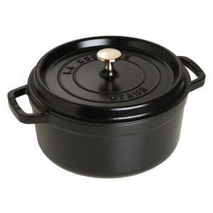 STAUB Round Dutch Oven 3.75L, Black