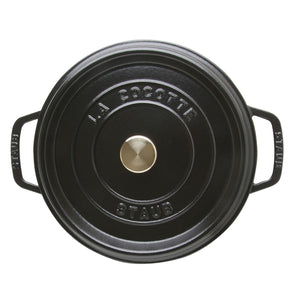 STAUB Round Dutch Oven 3.75L, Black