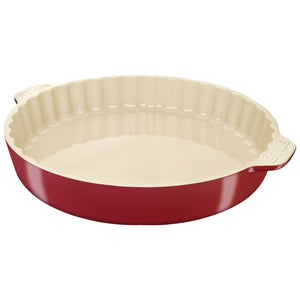 STAUB Ceramique Round Pie Dish 30 cm, Cherry