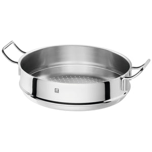 ZWILLING Plus Stainless Steel Wok with Steamer 32 cm | 12.5 Inch