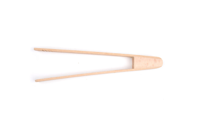 Fox Run Wood Toaster Tongs