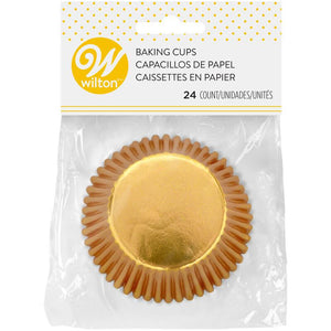 Wilton Baking Cups, Gold Foil