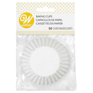 Wilton Jumbo Baking Cups, White
