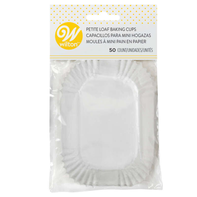 Wilton Mini Loaf Pan Liners Loaf Baking Cups 50 Count Kitchen Boutique Canada