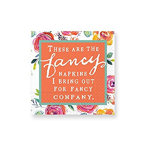 Design Design Cocktail Paper Napkins, 'Fancy Company'