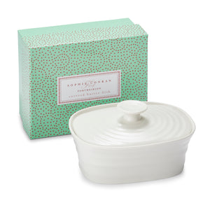 Sophie Conran White Collection Covered Butter Dish