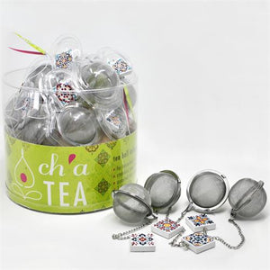 CH'A TEA Tea Balls with Tile Charms
