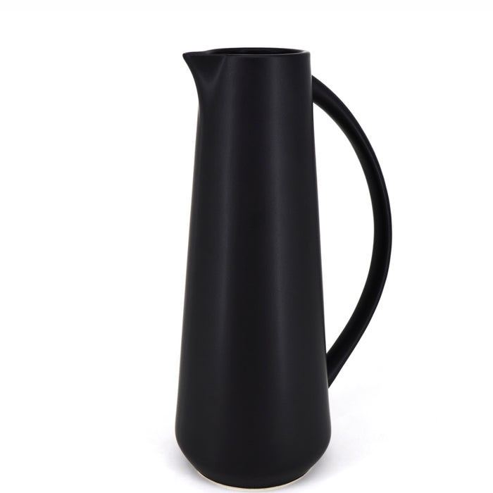 BIA PARK WEST Tall Pitcher, Black