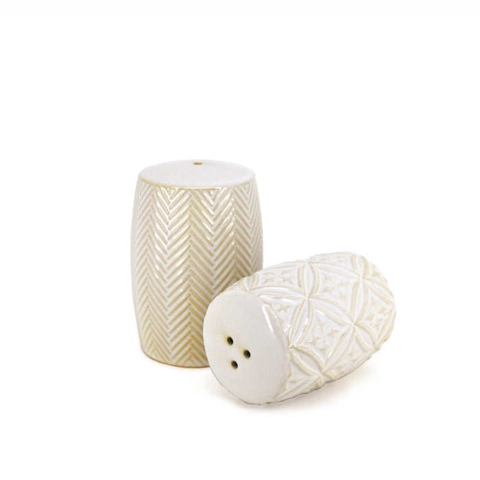 BIA LA PETITE CUISINE Textured Salt & Pepper Shakers