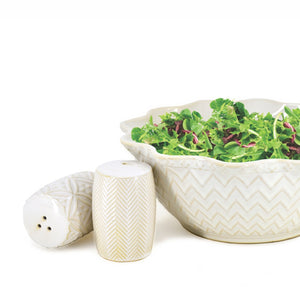 BIA LA PETITE CUISINE Textured Salt & Pepper Shakers