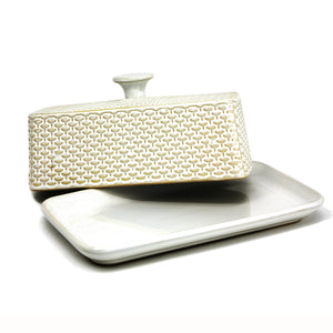 BIA LA PETITE CUISINE Textured Butter Dish