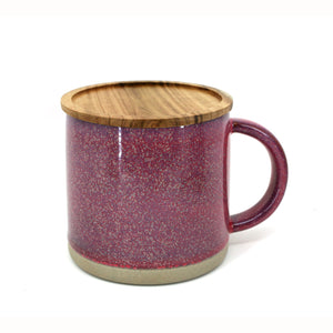 BIA Reactive Mug with Lid 400ml, Purple