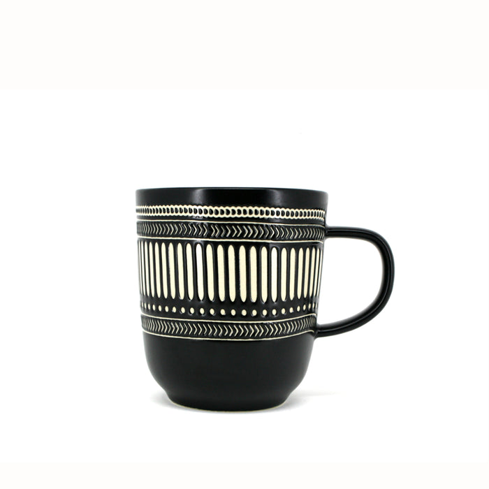 BIA BATIK Mug 400ml, Black