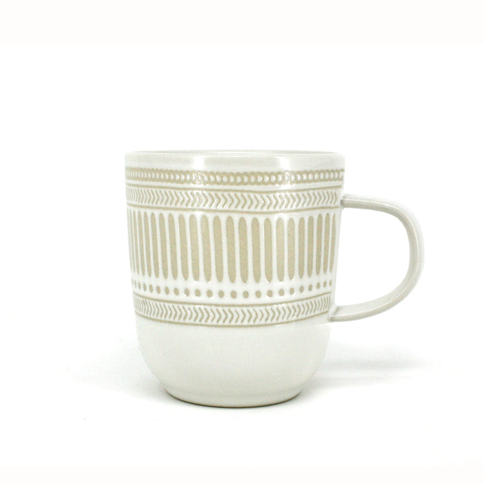 BIA BATIK Mug 400ml, White