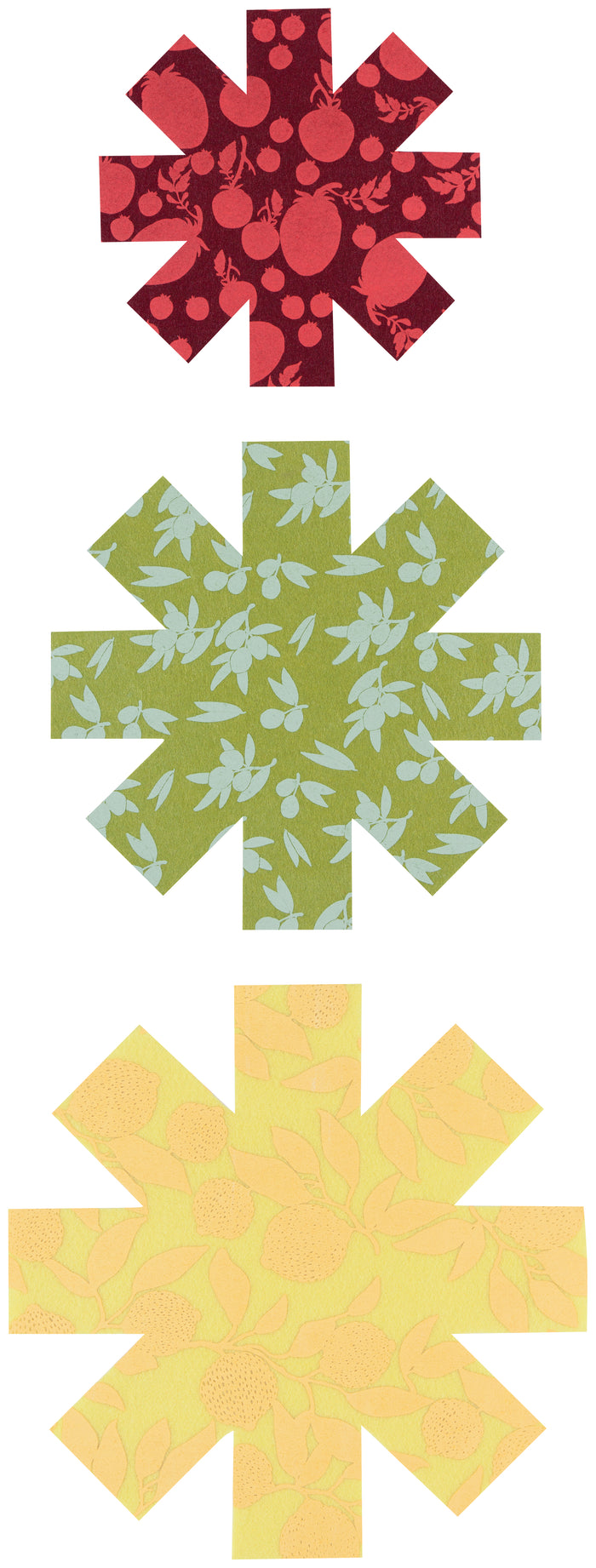 Danica Now Designs Pan Protectors Set of 3, Mediterranean