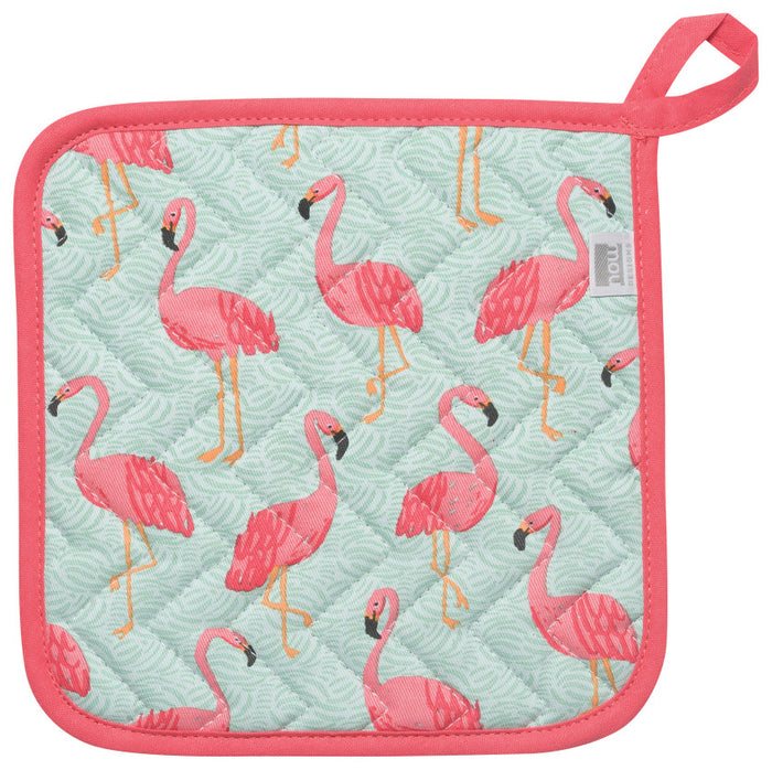 Danica Now Designs Pot Holder, Flamingos