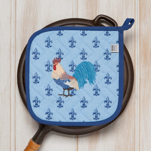 Danica Now Designs Pot Holder, Rooster Francaise
