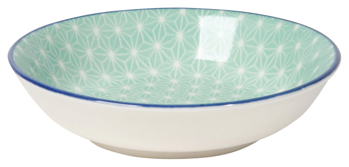 Danica Now Designs Dip Bowl, Aqua Stars
