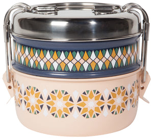 Danica Heirloom Tiffin 2-Tier Food Container, Kaleidoscope