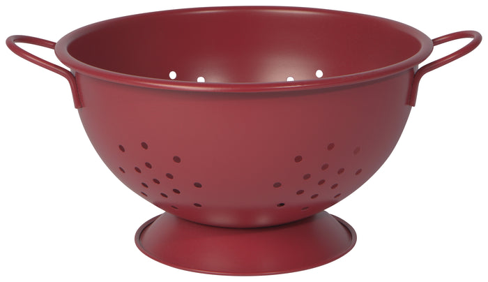 Danica Now Designs Large Colander, Matte Carmine Red