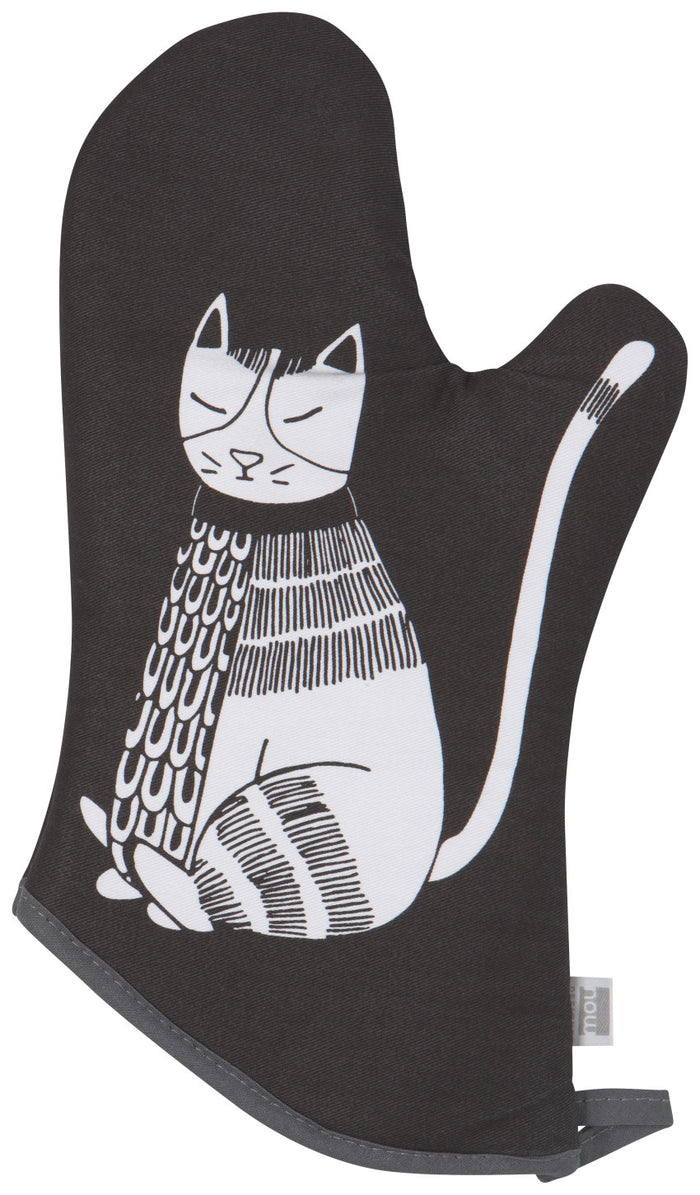 Danica Jubilee Oven Mitt, Purr Party Cats