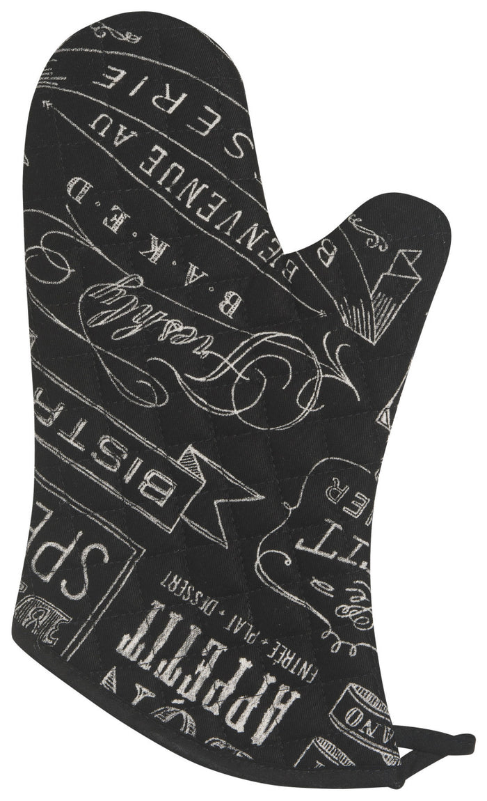 Danica Now Designs Oven Mitt, Chalkboard