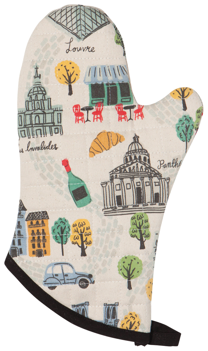 Danica Now Designs Oven Mitt, Meet Me Paris