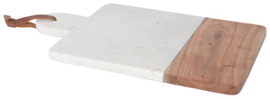 Danica Heirloom Serving Paddle, White Marble