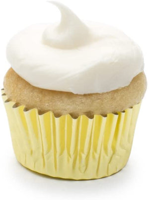 Fox Run Mini Baking Cups, Gold Foil