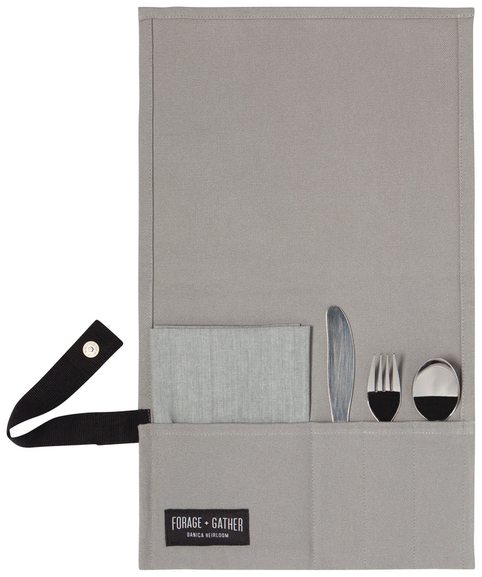 Danica Heirloom Forage Cutlery Set of 5, Grey