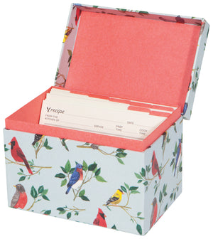 Danica Now Designs Recipe Card Box, Birdsong