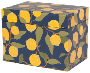 Danica Now Designs Recipe Card Box, Lemons