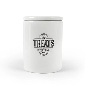 FRED Ceramic Treat Jar, Howligans 'Hi-Quality Treats'