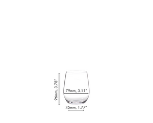 Riedel "O" Wine Tumbler Viognier/Chardonnay, VALUE PACK BUY 6 GET 8