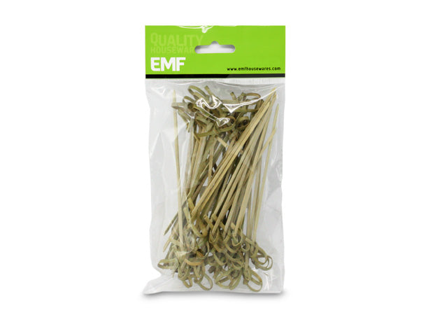 EMF 12cm Japanese Style Bamboo Skewer 50pc Set