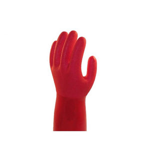 True Blue Small Rubber Gloves, Red