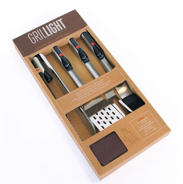 GRILLIGHT BBQ Tools 5pc Gift Set
