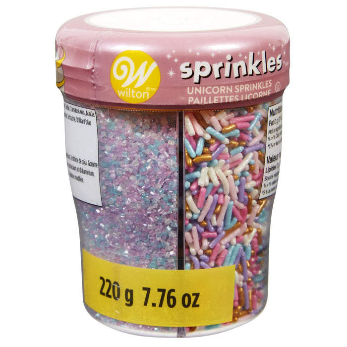 Wilton 3-Cell Sprinkles Set, Magic Unicorn Mix